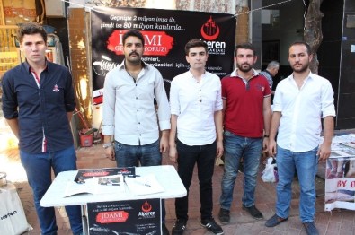 Aydın'da Alperen Ocağı Üyesi Gençler İdam Talep Etti