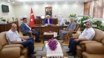 BANKA MÜDÜRÜ - Pazaryeri Heyetinden İl Milli Eğitim Müdürü Durmuş'a Ziyaret