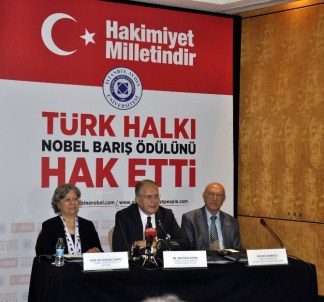 Türkler Nobel Barış Ödülü'ne Aday