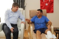 Başkan Türel'den Kahraman Gaziye Geçmiş Olsun Ziyareti