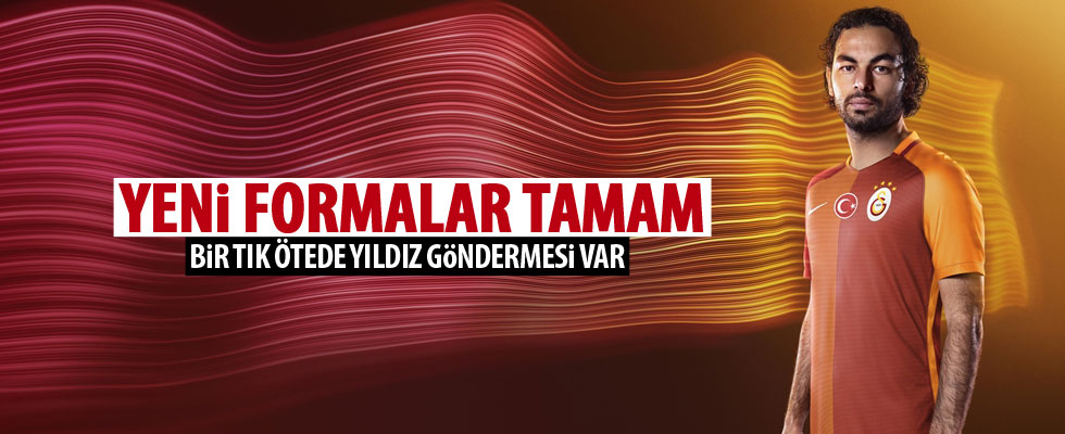 Galatasaray'ın yeni sezon formaları satışa çıkıyor