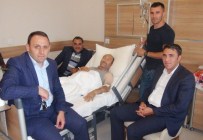 İHA Kars Temsilcisi Çapanoğlu'na Geçmiş Olsun Ziyareti