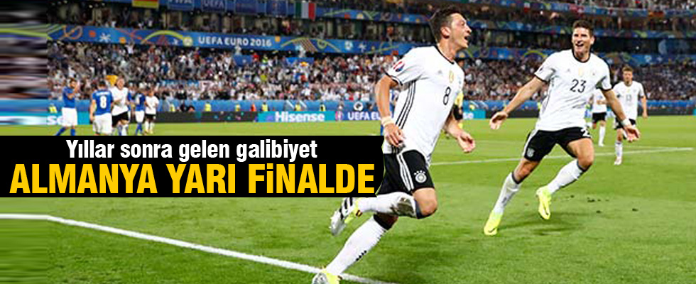 Almanya yarı finalde