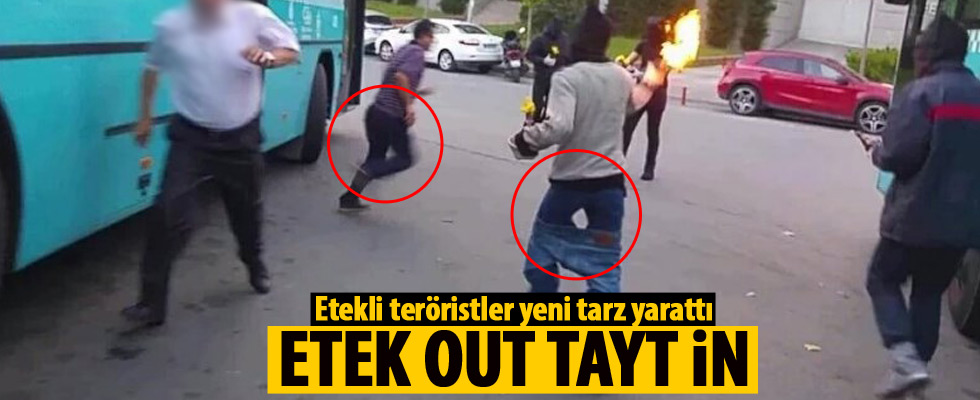 Etekli teröristler tarz değiştirdi