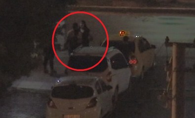 Kadına şiddet an be an görüntülendi!