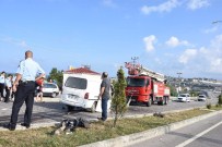 Sinop'ta Trafik Kazası Açıklaması 2 Yaralı