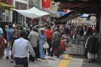 BAYRAM ALIŞVERİŞİ - Terminal Ve Çarşıda Bayram Yoğunluğu