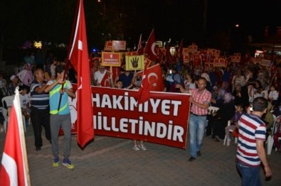 Gediz'de Demokrasi Nöbeti 15. Gününde De Devam Etti