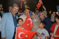 Milletvekili Cevher'den Demokrasi Nöbetine Destek