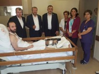 Şükrü Nazlı Ve Ahmet Tan'dan Demokrasi Gazilerine 'Geçmiş Olsun' Ziyareti