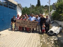 Başkan Ergün'e Pankartlı Teşekkür