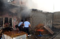 İFTAR VAKTİ - Cizre'de İftar Vakti Yangın Paniği