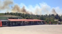ORMAN İŞÇİSİ - Antalya'da Orman Yangını