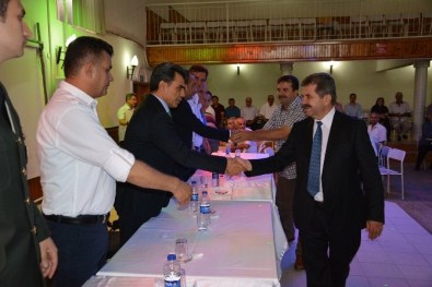 Korkuteli'de Protokol Bayramlaştı