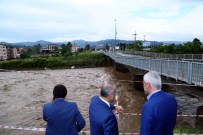 KARADENIZ SAHIL YOLU - Ordu'da Sel Evleri Yıktı