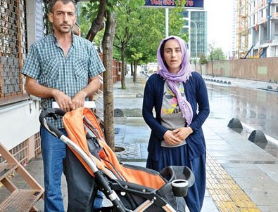 Bebeği arabasından kaçırdılar