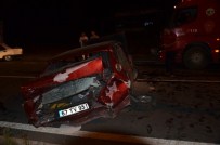 Çarptığı Otomobili 50 Metre Sürükledi