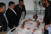 BİZİMKİLER - Milli Eğitim Bakanı Yılmaz, Yaralı Pilotu Ziyaret Etti