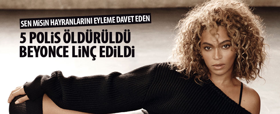 Beyonce, ABD'nin gündemine oturdu