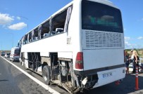 KOCABAŞ - Osmangazi Köprüsü Çıkışında Otobüs Kazası Açıklaması 9 Yaralı