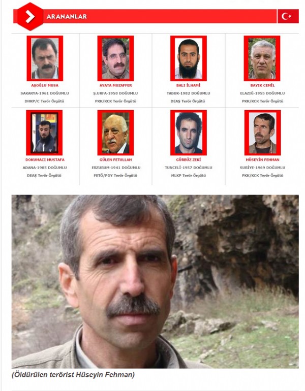 PKK'lı Bahoz Erdal kod adlı Fehman Hüseyin öldürüldü