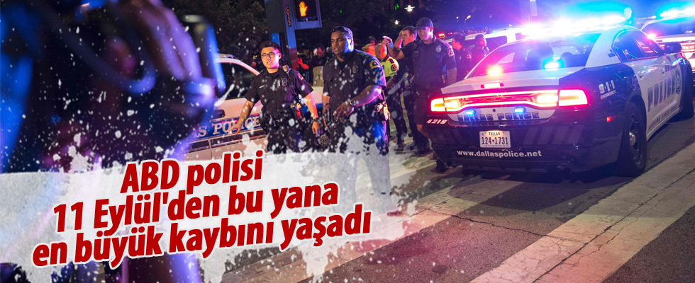 ABD polisi 11 Eylül'den bu yana en büyük kaybını yaşadı