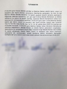 Bedelini Ödememek İçin Elektriklerinin Kesilmesini İstediler