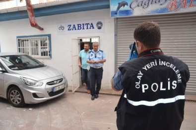 Çorlu'da Zabıta Bürosu Soyuldu