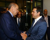YUNANİSTAN BAŞBAKANI - Erdoğan, Yunanistan Başbakanı Çipras İle Görüştü