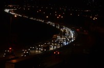 TEM OTOYOLU - TEM otoyolunda trafik yoğunluğu