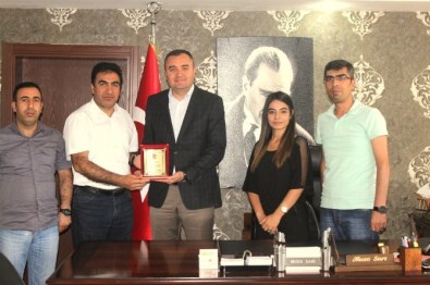 ABB'den Kaymakam Sarı'ya Plaket