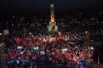 İzmirliler 17. Gününde De 'Demokrasi Nöbeti'nde
