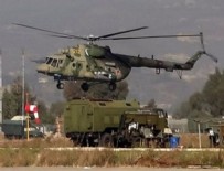 Suriye'de Rus helikopteri düşürüldü