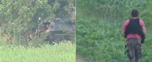 Marmaris'te darbeci asker ağaçta yakalandı