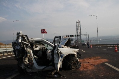 Osmangazi Köprüsü'nde Feci Kaza Açıklaması 1 Polis Şehit Oldu