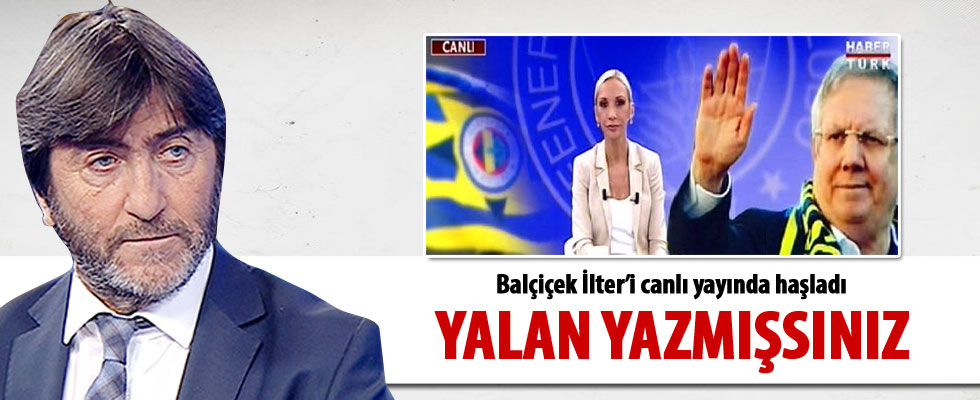 Rıdvan Dilmen'den Balçiçek İlter'e: Yalan yazmışsınız
