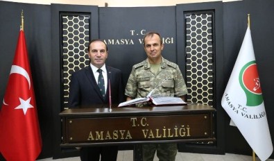 Tugay Komutanı Uğur'dan Vali Işık'a Ziyaret