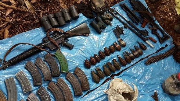 Karadeniz'deki PKK deposu patlatıldı!