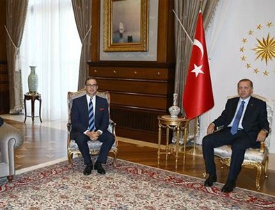 Cumhurbaşkanı Erdoğan'ın Koç ailesini kabul etti
