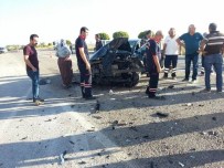 Hüyük'te İki Otomobil Çarpıştı Açıklaması Üç Yaralı