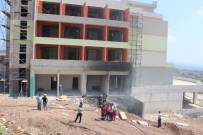 BAKIM MERKEZİ - İtfaiye Çöp Yangınına Merdivenli Araçla Gitti