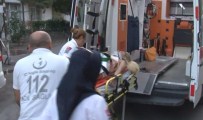 İLK YARDIM - Otelin balkonundan düşen genç kadın yaralandı!