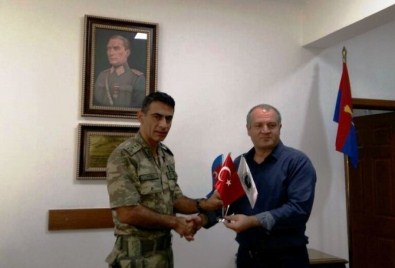 ASİMDER'den Iğdır Jandarma Alay Komutanı Dikmen'e Ziyaret