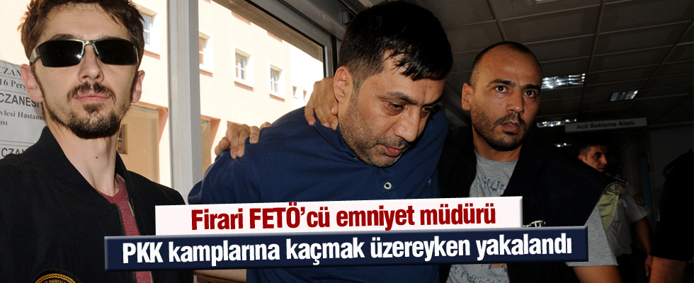 Firari FETÖ'cü emniyet müdürü Zaho'da yakalandı