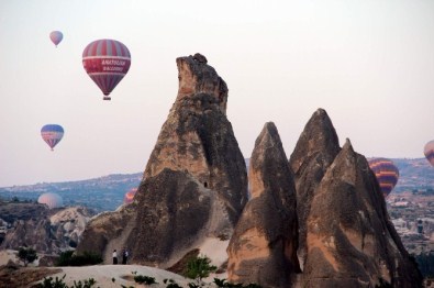 Kapadokya'yı Temmuz Ayında 162 Bin 505 Turist Ziyaret Etti