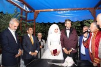 İDRİS GÜLLÜCE - Eski Bakan Güllüce Erzurum'da Nikah Şahidi Oldu
