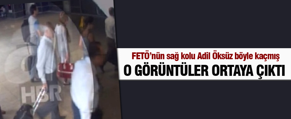 İşte FETÖ'nün sağ kolunun kaçtığı an
