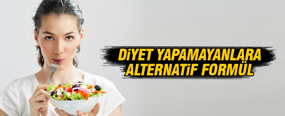 Diyet yapamayanlara alternatif zayıflama önerisi