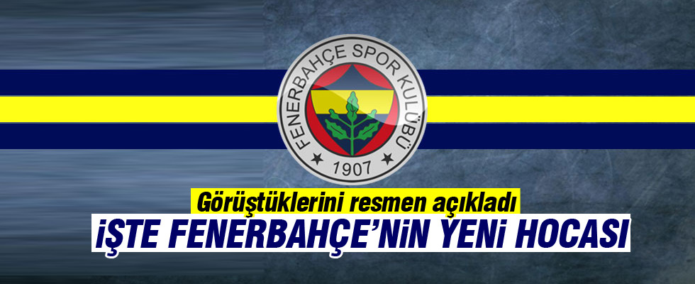 Fenerbahçe'nin yeni hocası