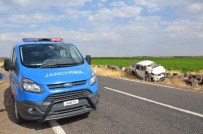 KARACADAĞ - Siverek'te Trafik Kazası Açıklaması 4 Yaralı